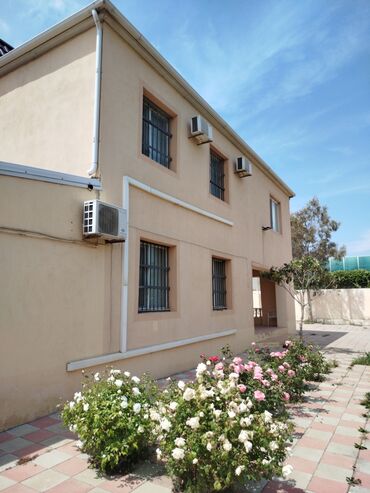 masazirda kiraye evler bina az: 6 otaqlı, 240 kv. m, Yeni təmirli