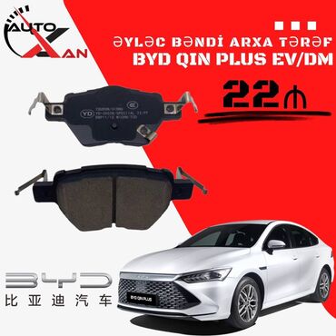 Avtomobil satışı: Arxa, BYD Qin Plus Ev/Dm, 2021 il, Analoq, Yeni