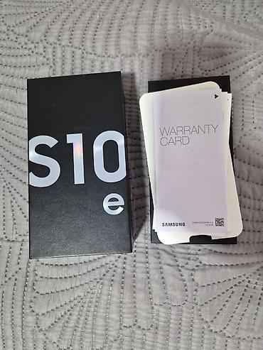 samsung galaxy s10e: Samsung Galaxy S10e, Б/у, 128 ГБ, цвет - Белый — 4