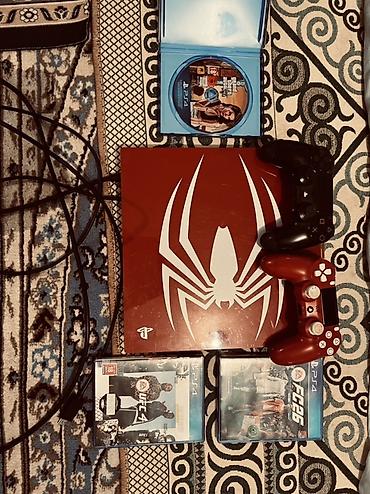 ps5 slim digital: PlayStation 4 Pro Limited Edition Marvel’s Spider‑Man (1 ТБ) — — 1