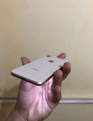 ремонт акумулятор: IPhone 8, Колдонулган, 256 ГБ, Алтын