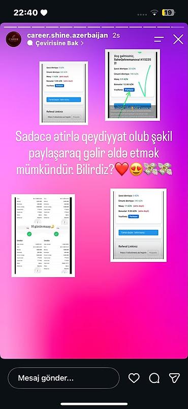 restoran işi: SMM menecer tələb olunur, İstənilən yaş, Təcrübəsiz — 2