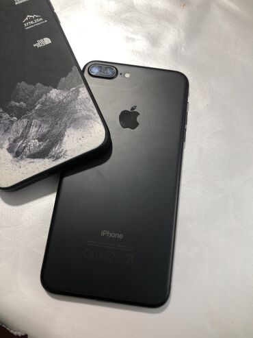 Apple iPhone: IPhone 7 Plus, Черный, Защитное стекло — 7