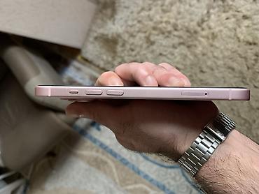 iphone 15 ağ: IPhone 15, 128 GB, Çəhrayı, Zəmanət, Simsiz şarj, Face ID — 5