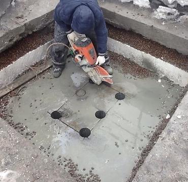 Beton işləri: Beton kesme desme xidmeti beton kesen beton kesimi sesiz vibrasiyasiz — 9