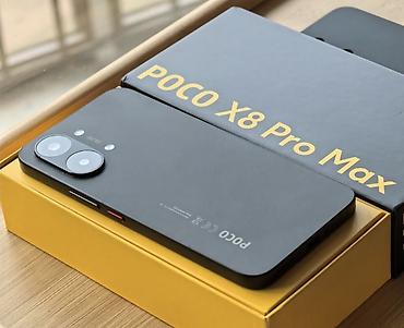 micro cd: Poco X8 Pro Max, Б/у, 512 ГБ, цвет - Черный, 2 SIM — 1