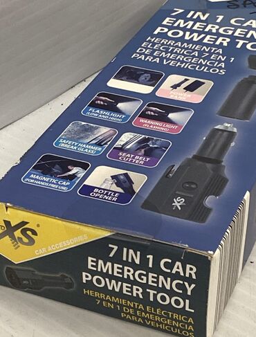masin ucun soyuducular: Power bank 7 funksiyasi var qutunun uzerinde gosterir