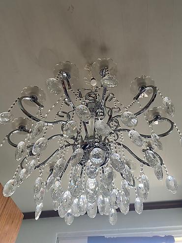 işıq generatorları: Çılçıraq, 10 və daha çox lampa, Metal — 1