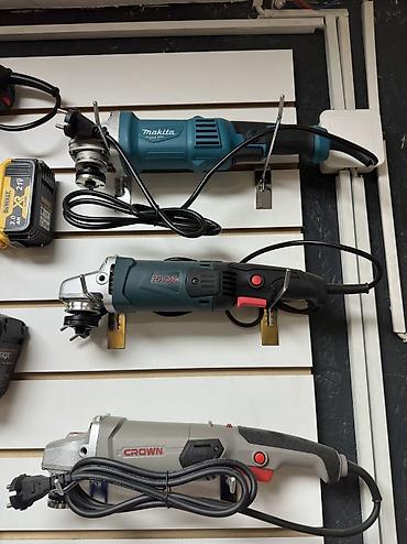 металлы: Новый, От электросети, Makita, 180 мм, 800 Вт, 6 об/мин — 1