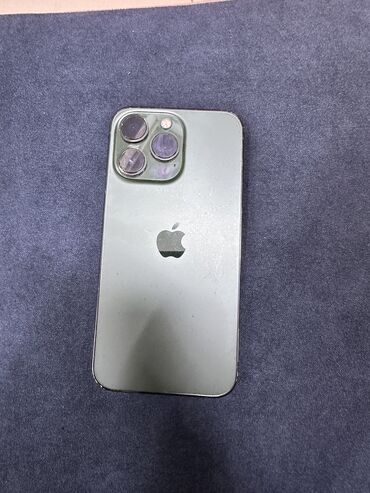 Apple iPhone: IPhone 13 Pro, Б/у, 128 ГБ, Зеленый, 80 %