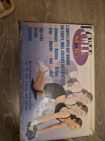dvd tutumu: Power Slider – yuxarı bədən üçün çoxfunksiyalı trenajor - Evdə məşq — 2