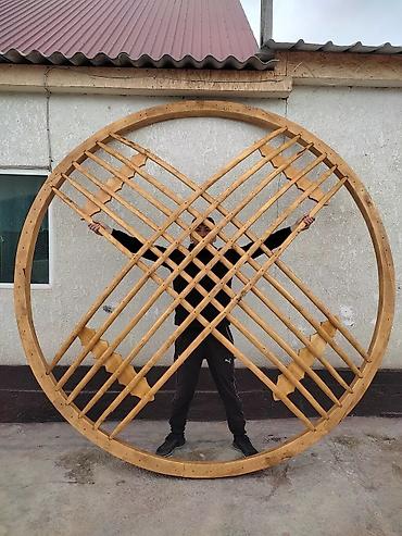 Продажа юрт: Продажа юрты, Каркас Деревянный, 85 баш, Диаметр: 6 метров — 12