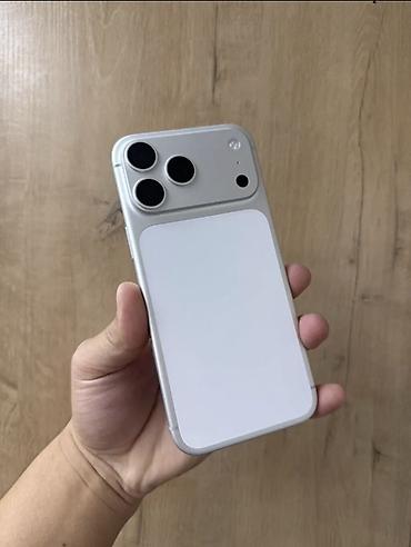 IPhone 17 pro 256gb, в белом цвете, 98% АКБ Силиконовый at lalafo.kg IPhone 17 pro 256gb, в белом цвете, 98% АКБ Силиконовый