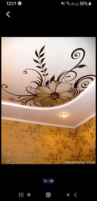 Натяжной потолок: Натяжной потолок Глянцевое, Матовое, 3D потолки — 13