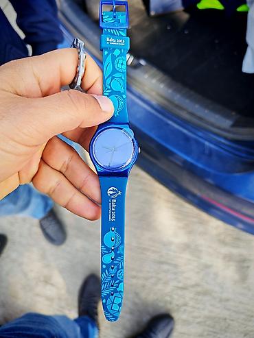 bakida saat: Məhsul: Swatch qol saatı – Baku 2015, 1st European Games xüsusi — 1