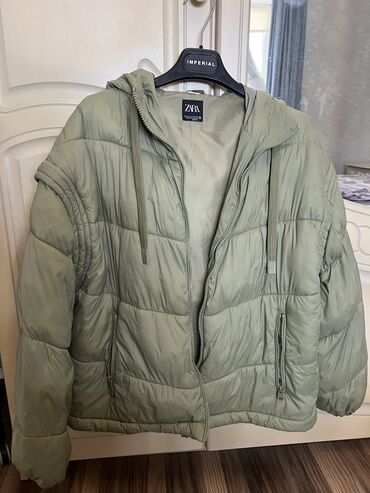 шапка с ушками которые поднимаются: Пуховик/куртка ZARA Можно носить как куртку и можно носить как