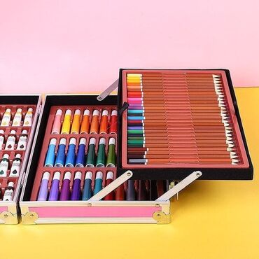 Uşaqlar üçün digər mallar: 🎨Rənkləmə rəsim seti. 🖌145 parcadan ibaretdi. 🧳diplomat rəsim dəsti -da lalafo.az — 7 Uşaqlar üçün digər mallar: 🎨Rənkləmə rəsim seti. 🖌145 parcadan ibaretdi. 🧳diplomat rəsim dəsti — 7