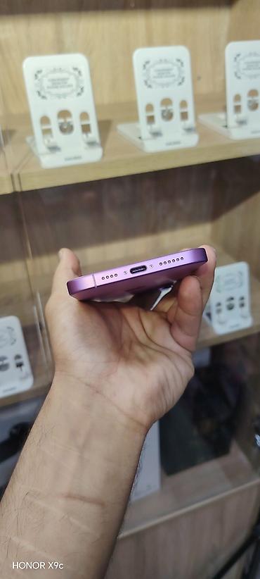 apple mackbook: IPhone 16 Plus, 256 GB, Çəhrayı, Face ID, Sənədlərlə, Zəmanət — 7