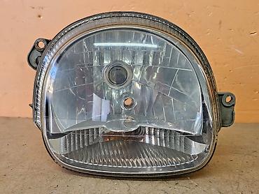 Передние фары: Передняя правая фара Renault 2002 г., Б/у, Оригинал — 2