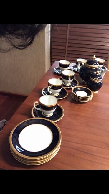 madonna çay desti: Çay dəsti, Weimar, 6 nəfərlik, Almaniya