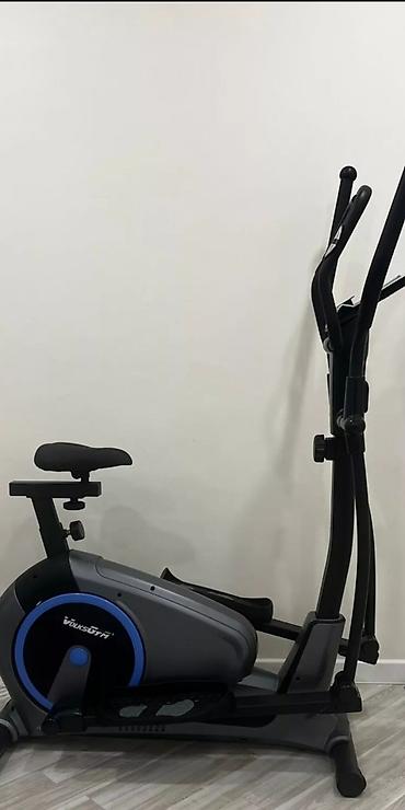 ellips trenajor: VolksGym elliptik trenajor – oturacaqlı model Xüsusiyyətlər: - 2‑in‑1 — 1