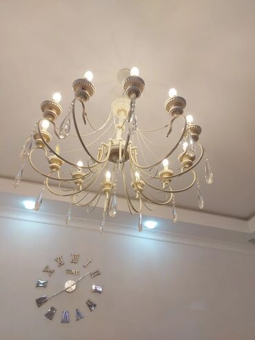 Çilçıraqlar: Çılçıraq, 10 və daha çox lampa, Metal