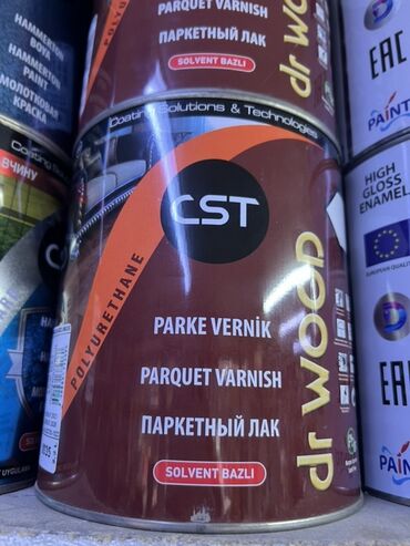 Лак: Полиуретановый паркетный лак CST на основе растворителя. Предназначен