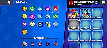 drag: Brawl Stars hesabı – yüksək səviyyəli, zəngin kontentli - Kupa sayı — 6
