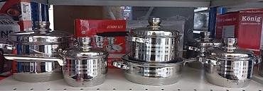 roda bastenski set: Set posudja STS Excellente line sa metalnim poklopcem Cena 6400 din — 1