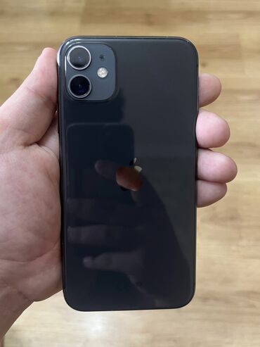 irsad iphone 11: IPhone 11, 128 GB, Qara, Simsiz şarj, Face ID, Sənədlərlə