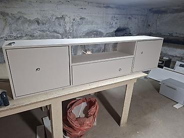 silver kitchen: Подвесная тумба под ТВ, длина 160 - Формат: настенная консоль под — 2