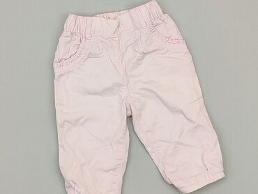 eko skóra spodnie: Baby material trousers, 3-6 months, 62-68 cm, George, condition - Very good