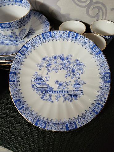 Kompleti posuđa: Sevis za kafu,caj,zestinu 1949 do 1954 godina China Blau Setmann — 16