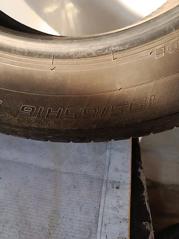 195 65 r16: Шины 195 / 65 / R 16, Лето, Б/у, 1 шт, Легковые, Япония, Dunlop — 2