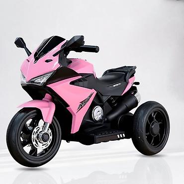 vans bele patike: Dečiji motor na akumulator SM-25002R-290 – 3 točka, 6V, roze Šifra — 1
