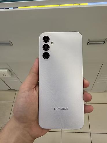 Samsung Galaxy A14, rəng - Gümüşü, Barmaq izi lalafo.az -da Samsung Galaxy A14, rəng - Gümüşü, Barmaq izi