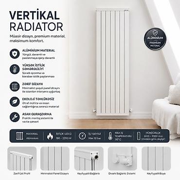 desmal: Yeni Seksiyalı Radiator Alüminium, Pulsuz çatdırılma, Ödənişli quraşdırma, Zəmanətli, Kredit yoxdur — 4