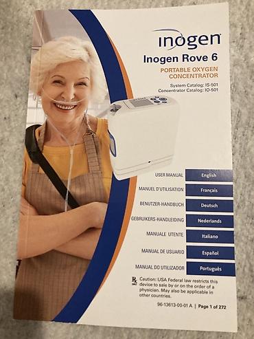 medicinski vrbas: Inogen Rove 6 – prenosivi koncentrator kiseonika - Model: Inogen Rove — 1