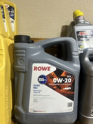 Mühərrik yağları: Tecili satilur servizvbağlanib öz qiymütunə satilir ROWE mühərrik — 4