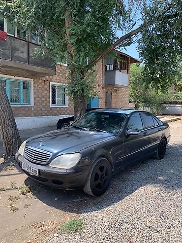 старые машины: Mercedes-Benz S-Class: 1999 г., 3.7 л, Автомат, Бензин, Седан — 4