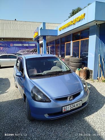 jak авто: Honda Fit: 2003 г., 1.3 л, Механика, Бензин, Хэтчбэк — 2