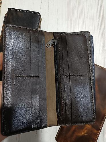 Портмоне: Портмоне лонгер Натуральная кожа — 16