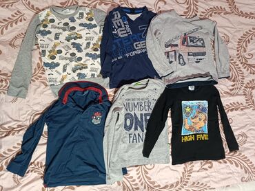 Paketi dečije odeće: Paket: Majice, Za dečake, uzrast: 5-6 godina — 4