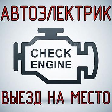 Автоэлектроника: Услуги автоэлектрика, Компьютерная диагностика, Специализация: Легковое авто, С выездом — 1