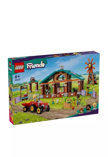 игрушки животные: Lego Friends 42617Приют для фермерских животных 🐇🐖🐐🐑 рекомендованный
