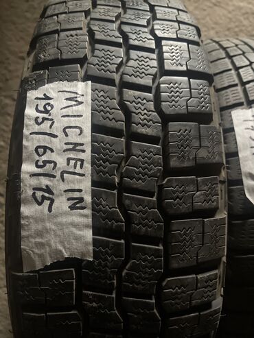 Шины: Шины 195 / 65 / R 15, Зима, Б/у, 1 шт, Легковые, Michelin