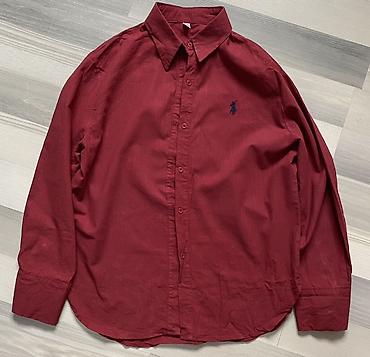 lacoste köynək: Köynək, Ralph Lauren, rəng - Qırmızı — 1