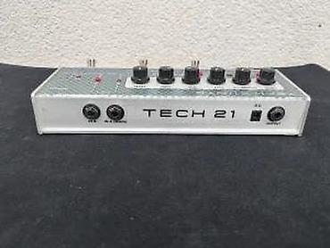 Ostali muzički instrumenti: TECH 21 VT BASS DELUXE SANSAMP EFFECTS ANALOG | Slanje po dogovoru — 8