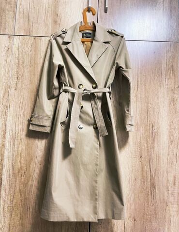 hazal fashion пальто: Плащ, Классическая модель, XL (EU 42)