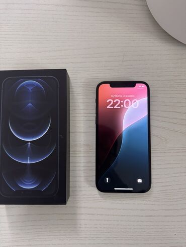 Apple iPhone: IPhone 12 Pro, Pacific Blue, Коробка — 2